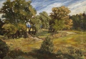Baumlandschaft. by Louis Eysen