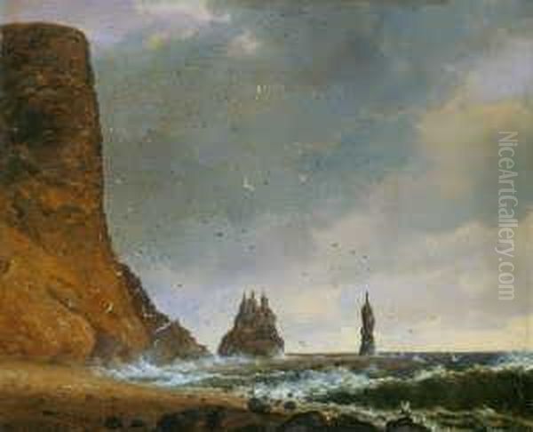 Felsige Kustenlandschaft Auf
Island.
Monogrammiert Und Datiert Unten Rechts: Ce (ligiert) - view 1