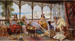 Haremsdamen Im Serail by Fabbio Fabbi