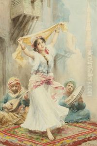 An Oriental Dancer by Fabbio Fabbi