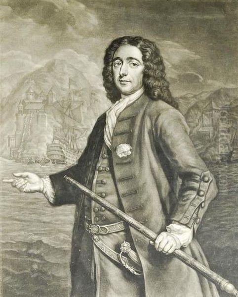 The Hon.ble Edward Vernon Esq.r Vice Admiral Of The Blue - view 1