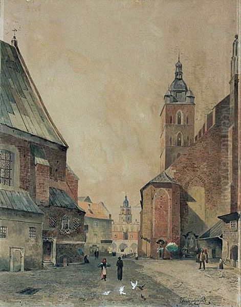 Plac Mariacki W Krakowie - view 1