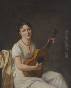 Portrait Of A Lady by Francois-Xavier Fabre