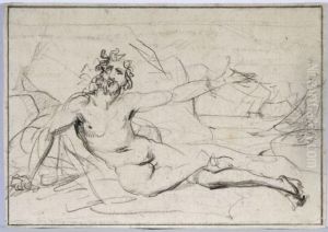 Philoctete Abandonne Sur L'ile De Lemnos by Francois-Xavier Fabre