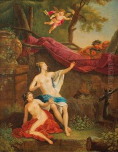 Ninfe Al Bagno by Francois-Xavier Fabre