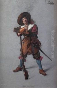 Une Bonne Pipe by Antonio Maria Fabres Y Costa