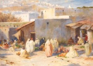Scene De Marche A Tanger