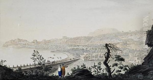 View Of Pozzuoli Showing The High Road - view 1