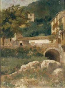 Scorcio Di Paese by Luigi Fabron