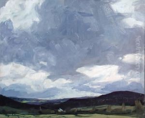 Vue De Borgoumont Vers L""ambleve by Elysee Fabry