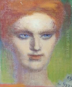 Portrait De Femme by Elysee Fabry