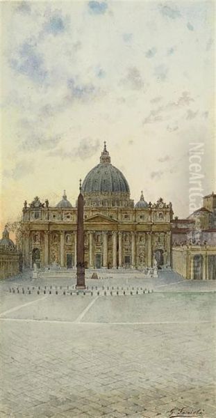 Saint Peter's At Dusk, Rome - view 1