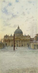Saint Peter's At Dusk, Rome by Gaetano Facciola