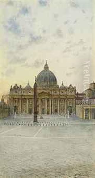 Saint Peter's At Dusk, Rome - view 1