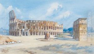 Das Colosseum In Rom by Giovanni Facciola