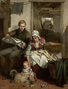 My Ain Fireside by Thomas Faed