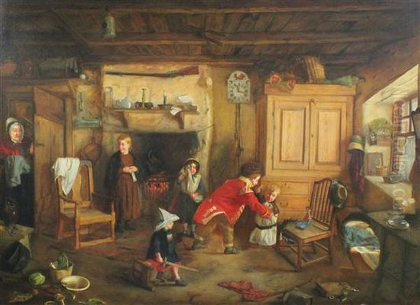 Interior With Children At Play - view 1