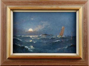 Fiskebat I Mansken by Knut Henrik Fagerskold