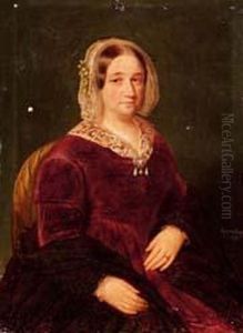 Ritratto Di Gentildonna by Giuseppe Fagnani