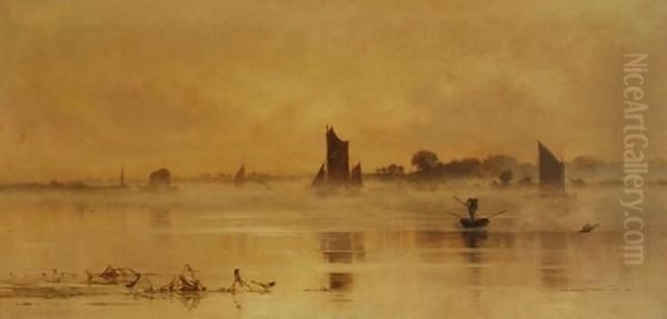 Misty Morning On The River - view 1