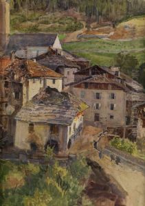 Ansicht Von Osana by Carl Fahringer
