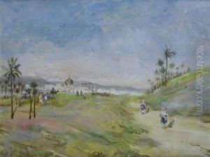 Paesaggio Arabo by Fortunato Giulio Faini