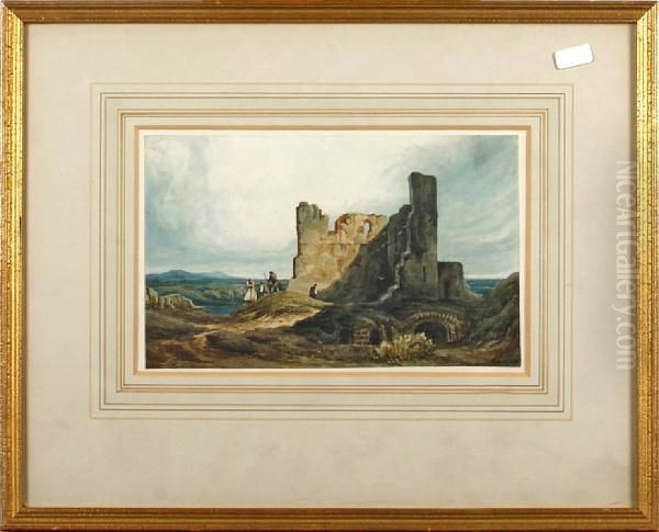 Great Hall And Kitchen Of Kendal Castle,westmoreland - view 1