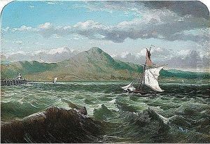 Off The Coast, Said To Be Whitehaven, Cumbria, Signed And Dated by John Fairlie
