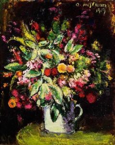 Blumenstillleben by Anton Faistauer
