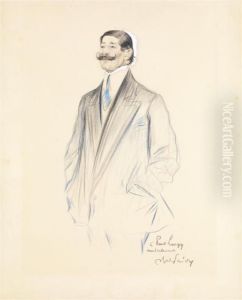 Portrait De Paul Largy by Abel Faivre