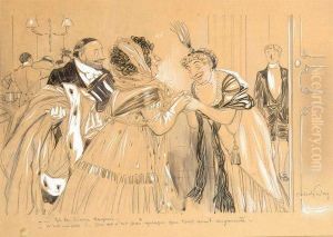 ... Et Le Diner Exquis by Abel Jules Faivre
