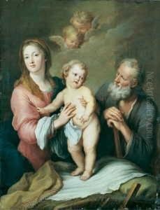 Signiert Und Datiert Unten Rechts: J.m. Falbe Fecit 1742.