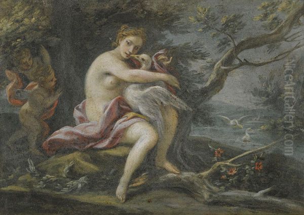 Leda And The Swan - view 1