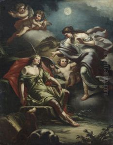 Diana Ed Endimione by Filippo Falciatore