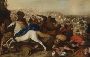 Cavalry Battle by Anielo Falcone