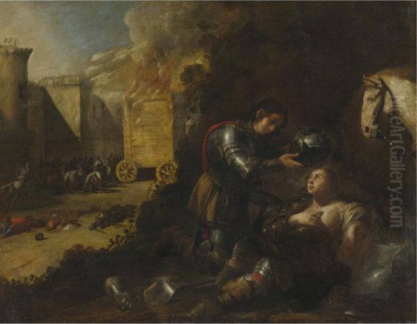 Tancred And Clorinda - view 1