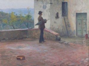In Attesa (n°8), L'attente (n°8). by Arturo Faldi