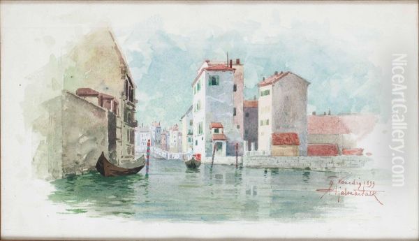 Kanal I Venedig - view 1