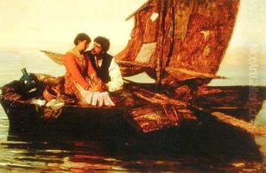 Scena Romantyczna by Georg Richard Falkenberg