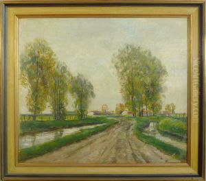 Landschaft Am Niederrhein by R. Falkenberg