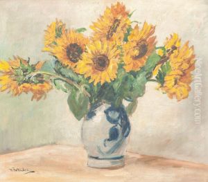 Sonnenblumen In Einer Vase