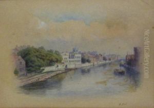 The Old Guildhall York by George Fall