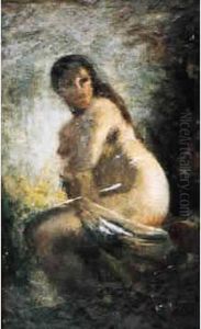 Nu by Louis-Clement Faller