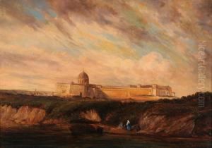 Veduta Di San Pietro Dal Tevere