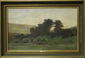 Paysage by Alphonse Cl. Antonin Fanart