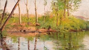 Paesaggio Fluviale by Francesco Fanelli