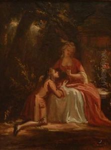 Rencontre Galante Dans Le Parc by Louis Joseph Fanelli-Semah