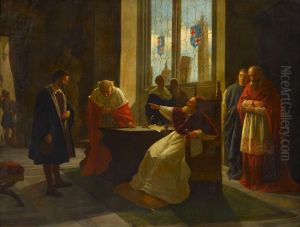 The Cleric's Admonition by Enrico Fanfani