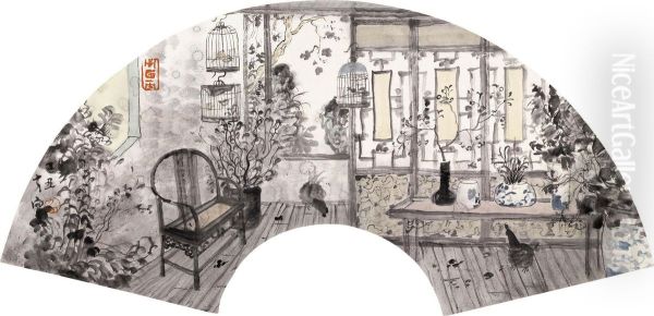 Spring Scenery In House - view 1