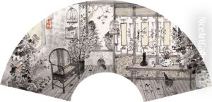 Spring Scenery In House by Wang Fang